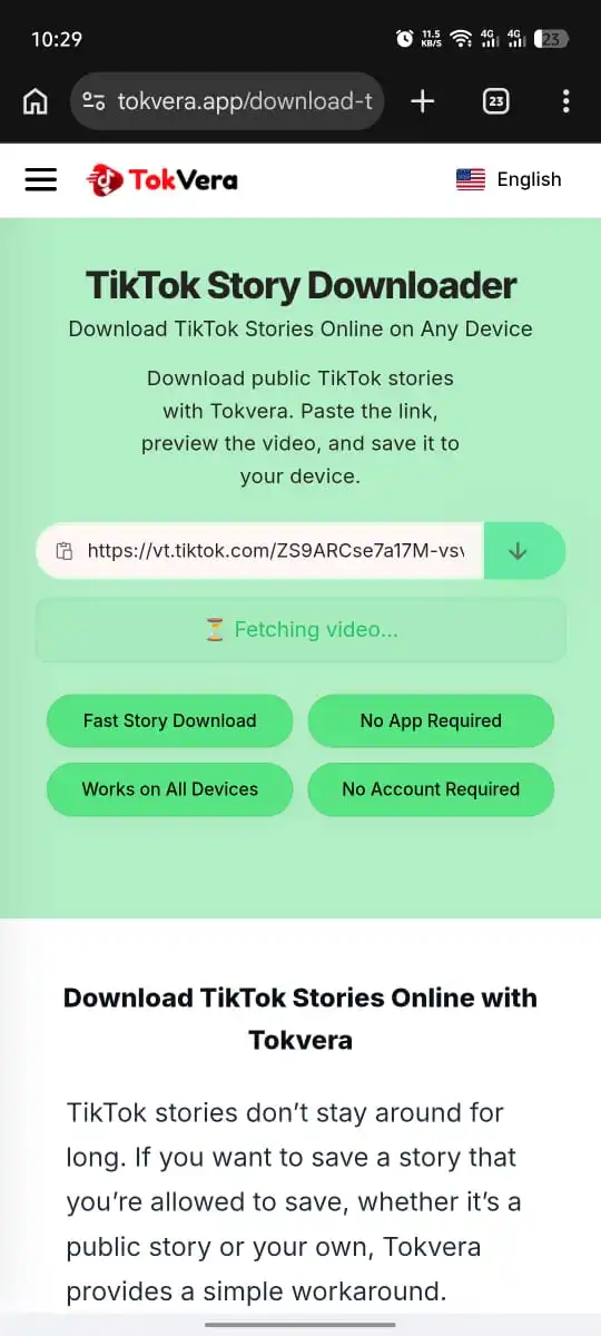 Klik på "Download"