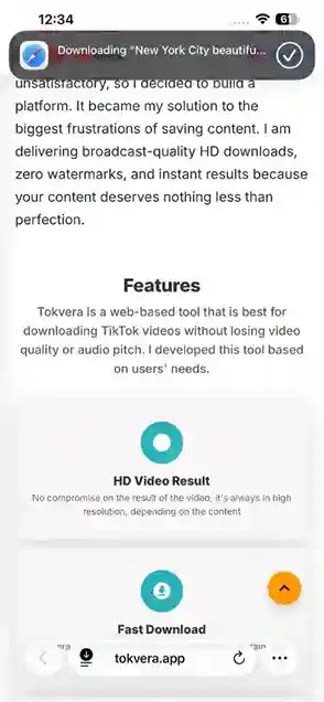 Confirm for Download
